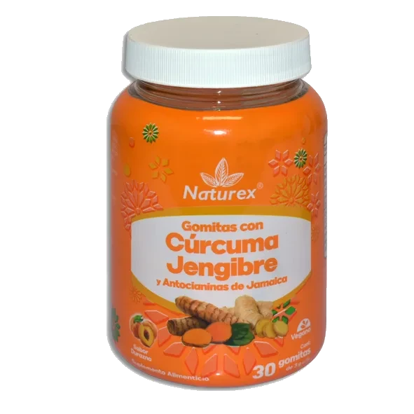 GOMITAS CON CURCUMA Y JENGIBRE NATUREX