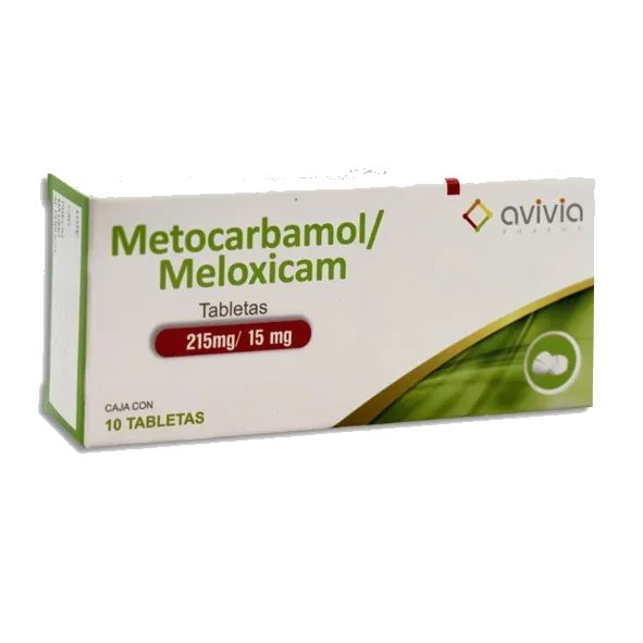METOCARB/MELOXI 10 TAB 215/15 MG