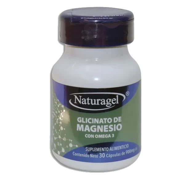 GLICINATO DE MAGNESIO CON OMEGA 3 NATURAGEL