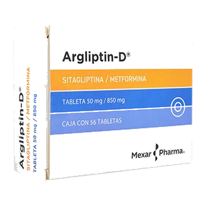 ARGLIPTIN-D (50MG/850MG) 56TABS