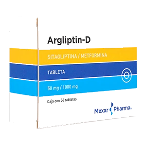 ARGLIPTIN-D (50MG/1000MG) 56TABS