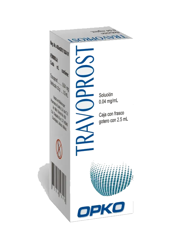 TRAVOPROST 1 SOL OFT 0.04 MG 2.5 ML