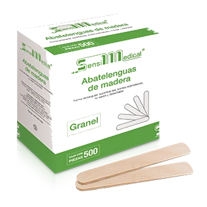 ABATELENGUAS (SENSI MEDICAL) 500PZS