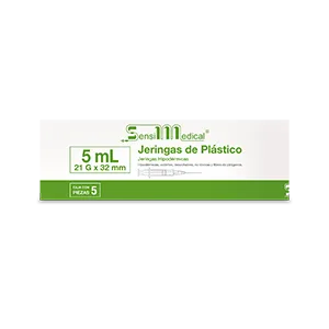 JERINGA VERDE 5 JERS 21X32MM/5 ML