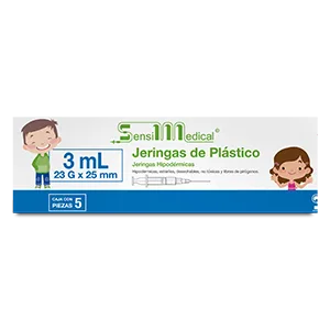 JERINGA AZUL 5 JERS 23X25MM/3 ML