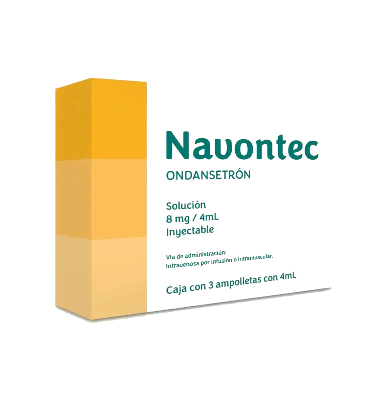 NAVONTEC (ONDANSETRON 8MG/4ML) 3AMP SOL