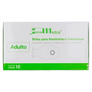 BOLSA Y EQ P/ILEOSTOMIA O COLOSTOMIA 10