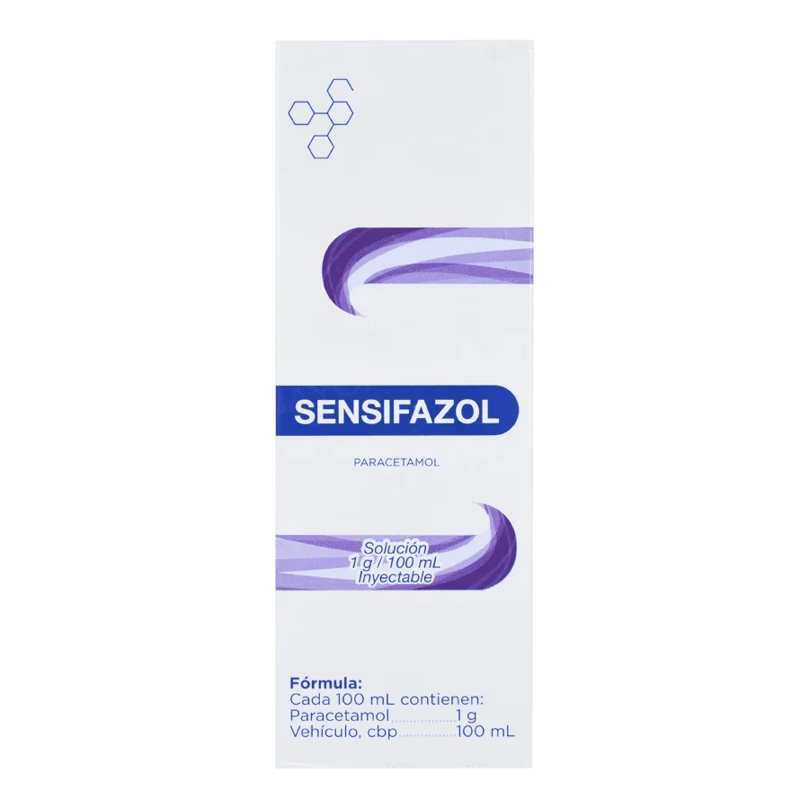 SENSIFAZOL (PARACETAMOL 1G/100ML) SOL