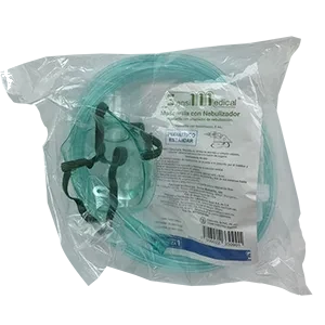 MASCARILLA CON NEBULIZADOR PEDIATRICO SENSIMEDICAL