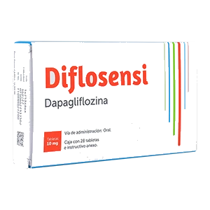 DIFLOSENSI (DAPAGLIFLOZINA 10MG) 28TABS