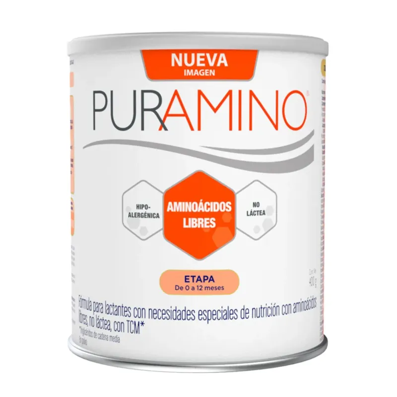 Fórmula Especializada Puramino 0 A 12 Meses 400 G