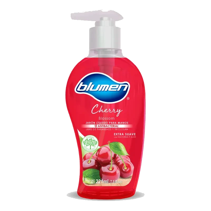 JABON LIQUIDO BLUMEN CHERRY 221ML *KCL*