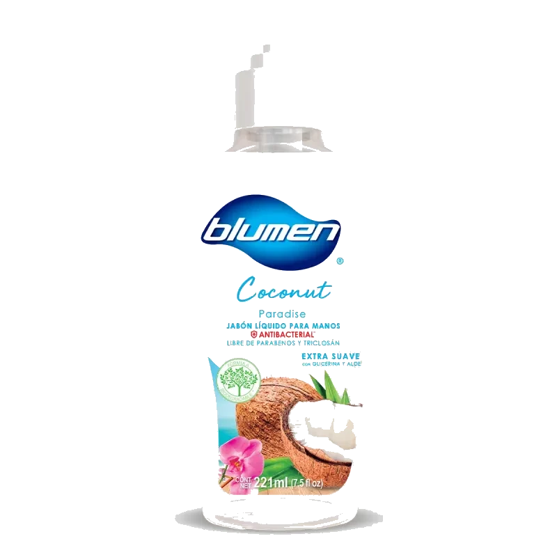 JABON LIQUIDO BLUMEN COCONUT 221ML *KCL*