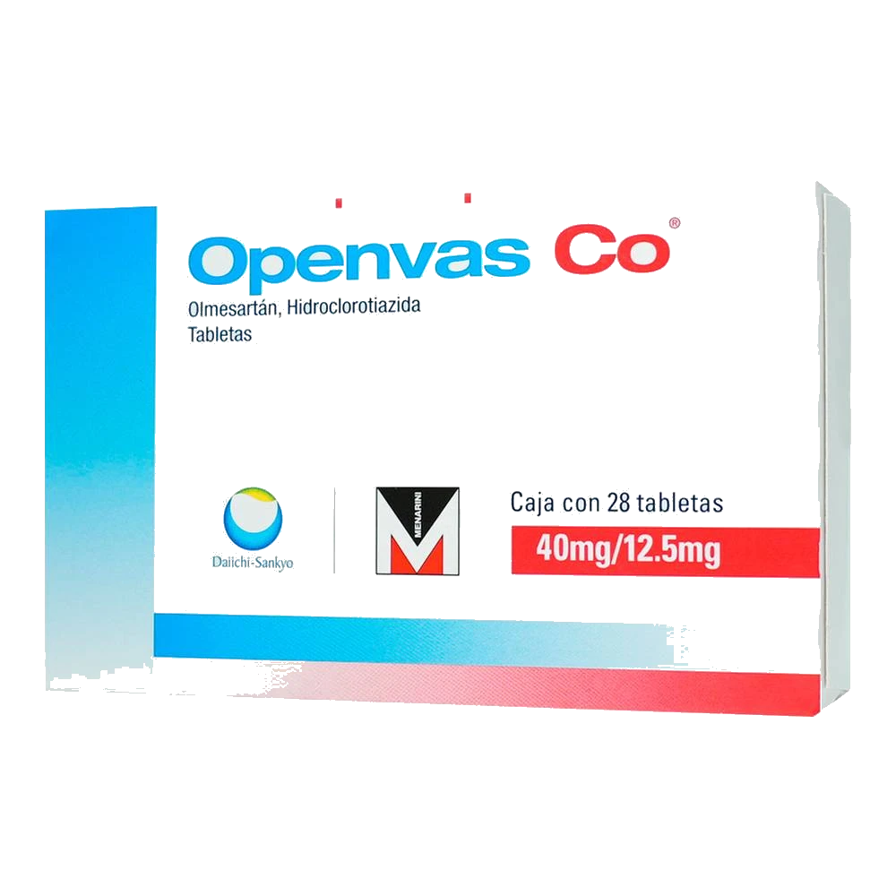 Openvas Co 40/12.5 Mg 28 Tabletas
