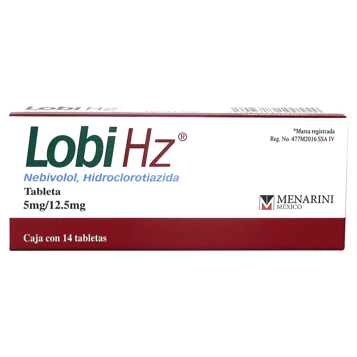 Lobi Hz 5/12.5 Mg 14 Tabletas