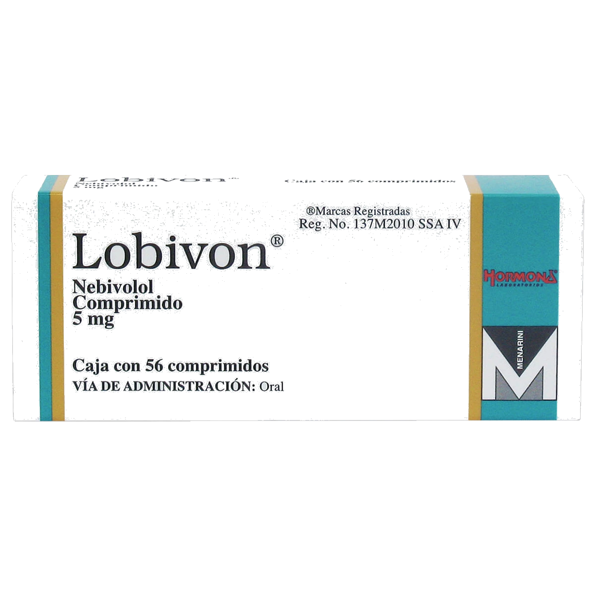 Lobivon 5 Mg 56 Comprimidos