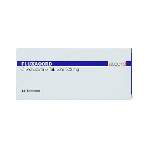 FLUXACORD (CIPROFLOXACINO 500MG) 14TAB