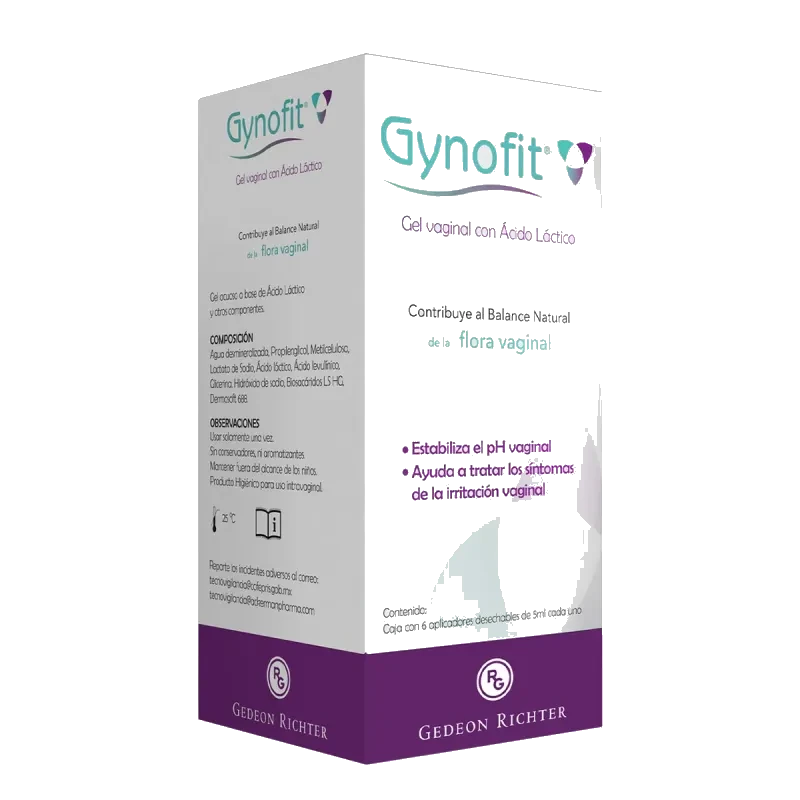 Gynofit Gel Vaginal 6 Aplicadores 5 Ml Cada Uno