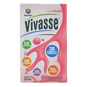 VIVASSE SABOR FRESA 1 PZA 237 ML