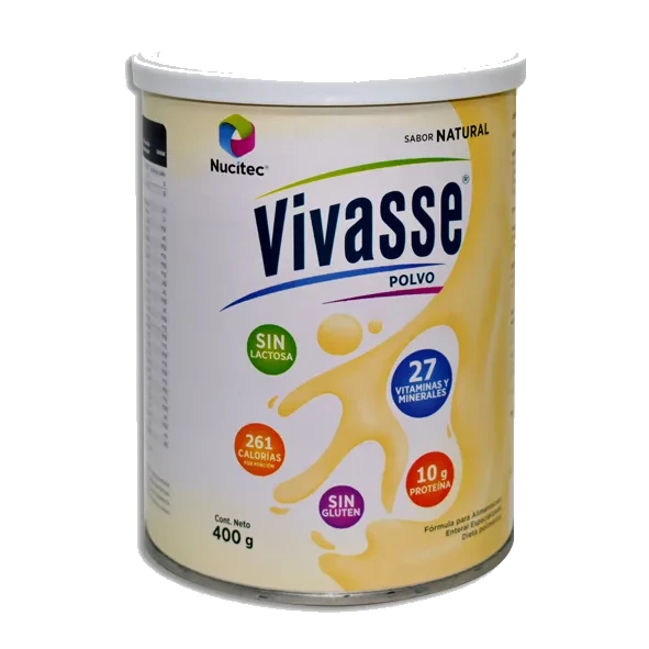 VIVASSE NATURAL BOTE 400G POLVO