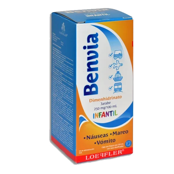BENVIA 1 JBE 250 MG/100/120 ML