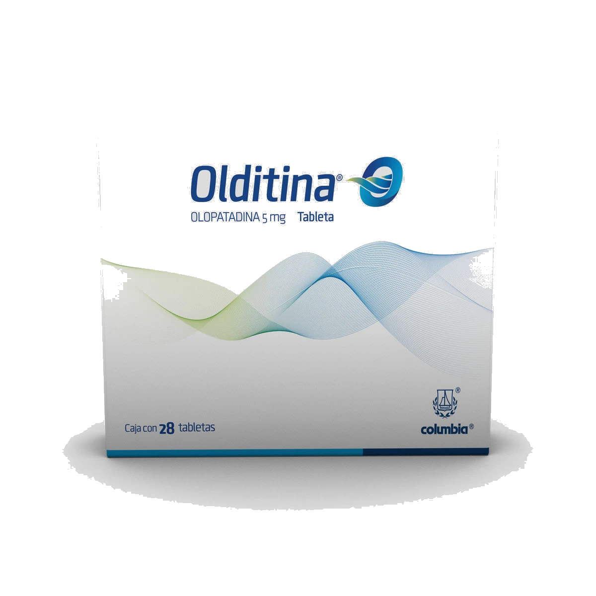 Olditina Columbia Olopatadina 5 mg Caja Con 28 Tabletas