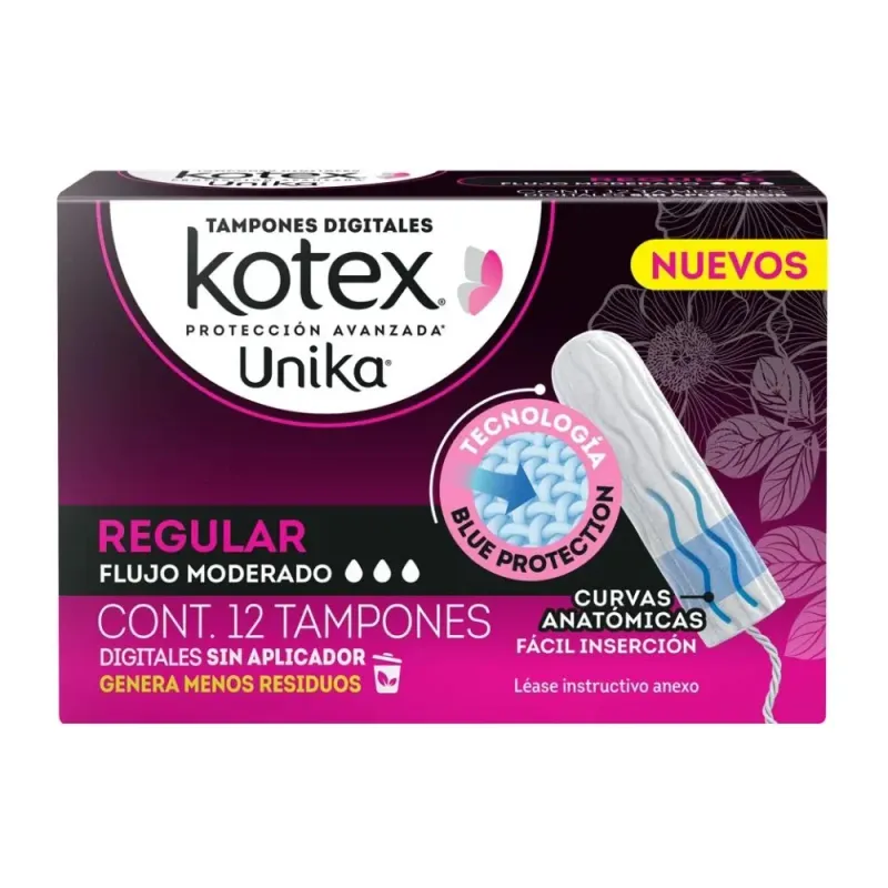 TAMPONES KOTEX UNIK REGULAR C