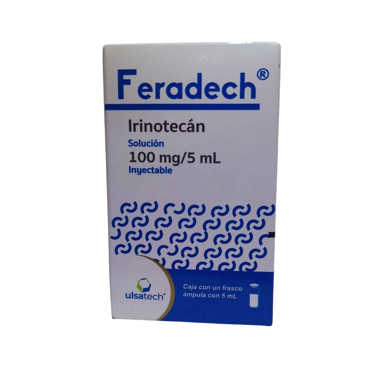 Feradech Irinotecán Ulsatech 100 Mg/5Ml Solución Inyectable Caja Con Frasco Ámpula De 5ml