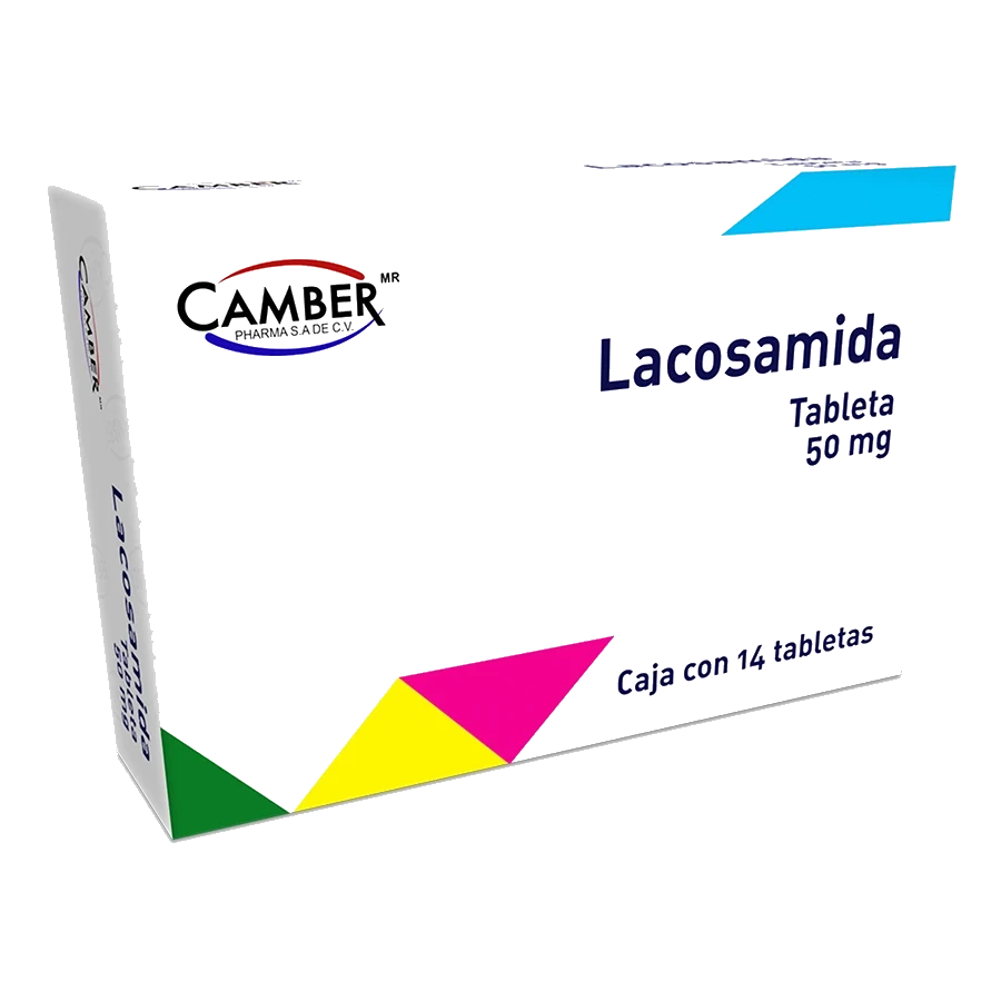 LACOSAMIDA 50MG (ELUNEI) 14TABS