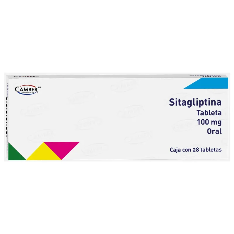 SITAGLIPTINA 100MG CAMBER