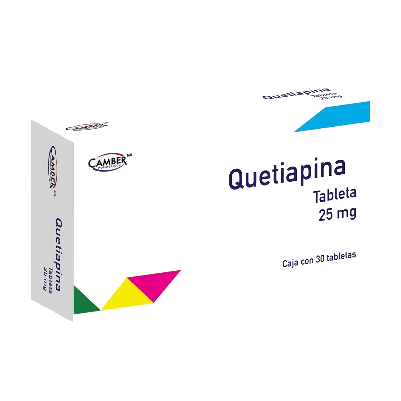 QUETIAPINA 25MG CAMBER