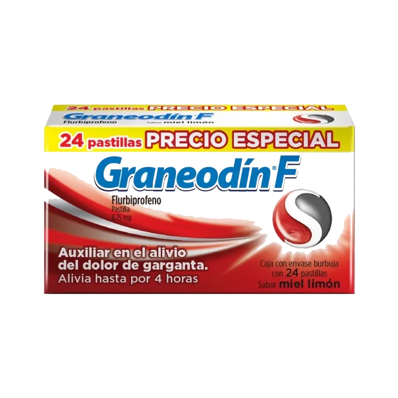 GRANEODIN-F 8.7MG MIEL-LIM 24 PAST