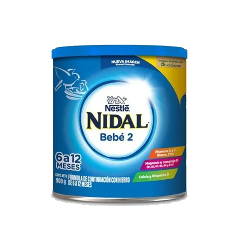 NIDAL 2 BEBE FORM LACT 6-12M 900G