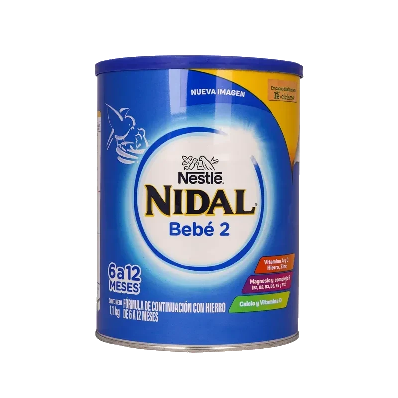 NIDAL 2 BEBE FORMLACT 6-12M 1.1KG