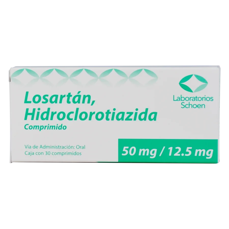 LOSARTAN-HIDROCLOROTI 30COMP 50/12.5 MG