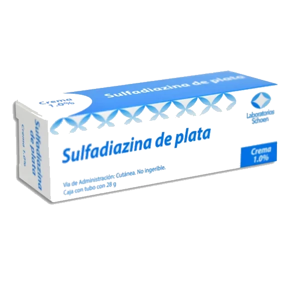 SULFADIAZINA DE PLATA 1 CMA 1% 28 G