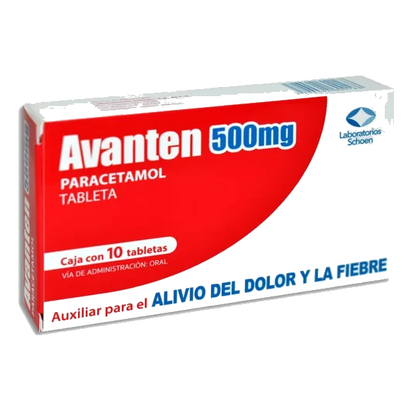 AVANTEN 10 TAB 500 MG