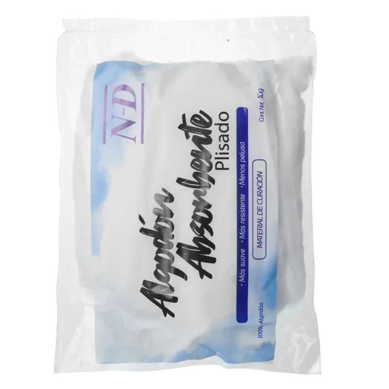 ALGODON N-D PLISADO 10 G