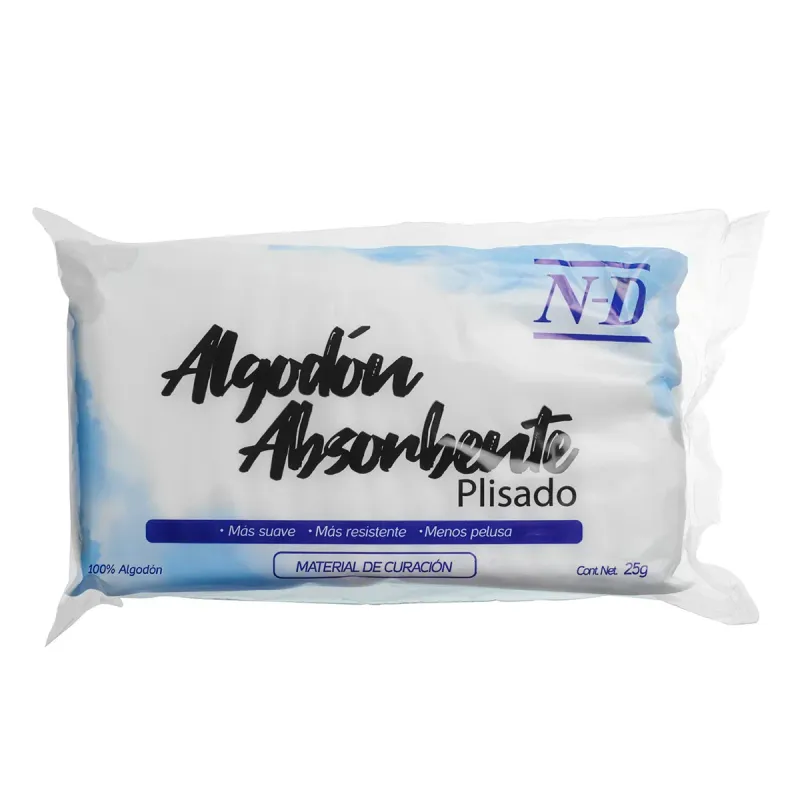 ALGODON N-D PLISADO 25 G