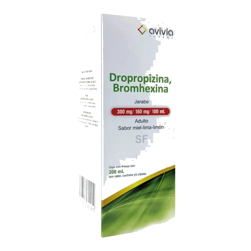 DROPROPIZINA, BROMHEXINA ADULTO AVIVIA