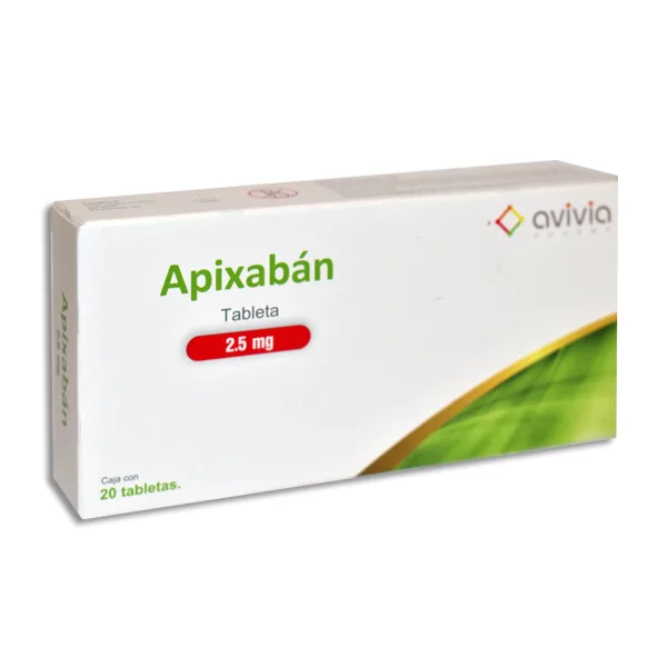 APIXABAN 2.5MG AVIVIA