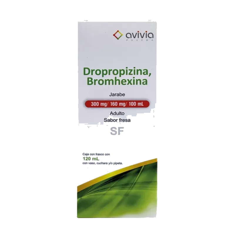 DROPROPIZINA, BROMHEXINA ADULTO AVIVIA