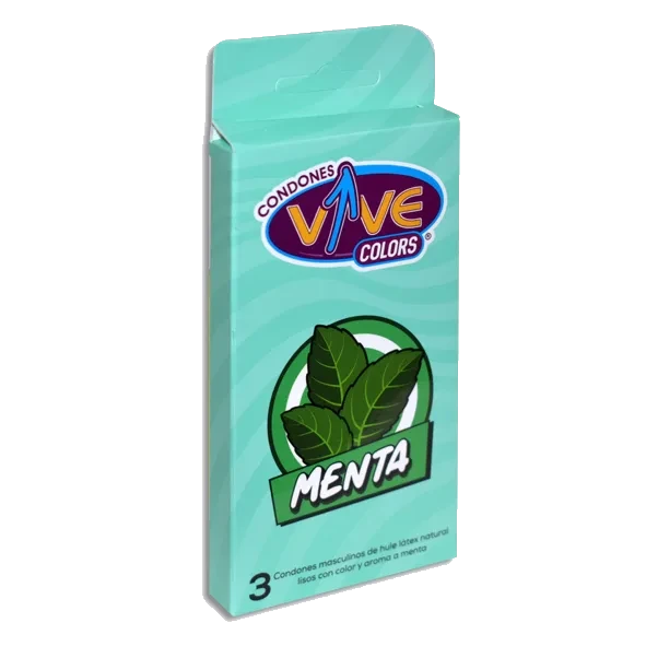 VIVE COLORS AROMA MENTA 3 PZAS