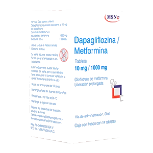 DAPAGLIFLOZINA/METFO 10MG/1000MG 14TABS