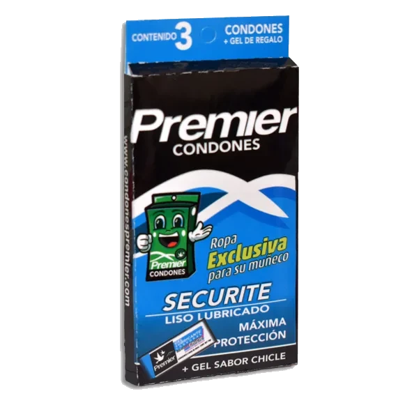 PRESERVATIVO PREMIER SECURITE (AZUL)