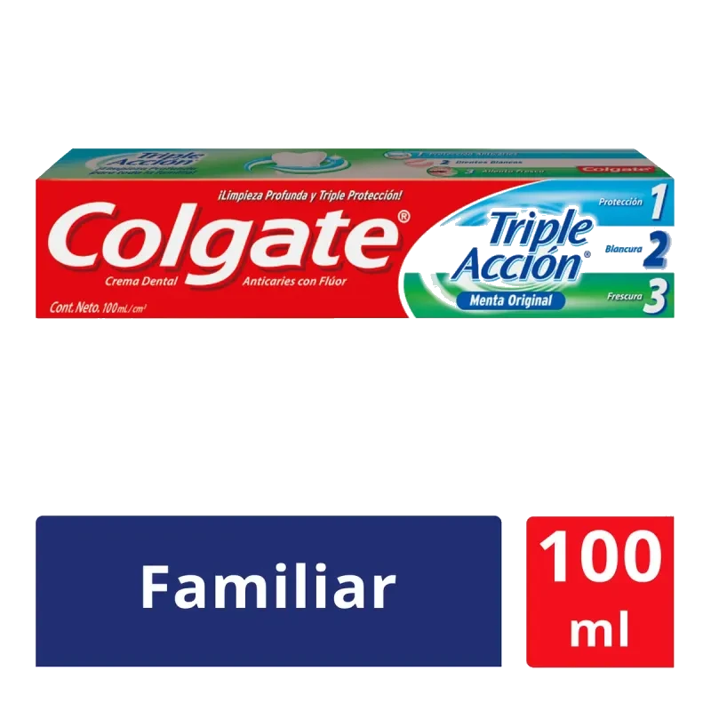 C D COLGATE TRIPLE ACC 100ML