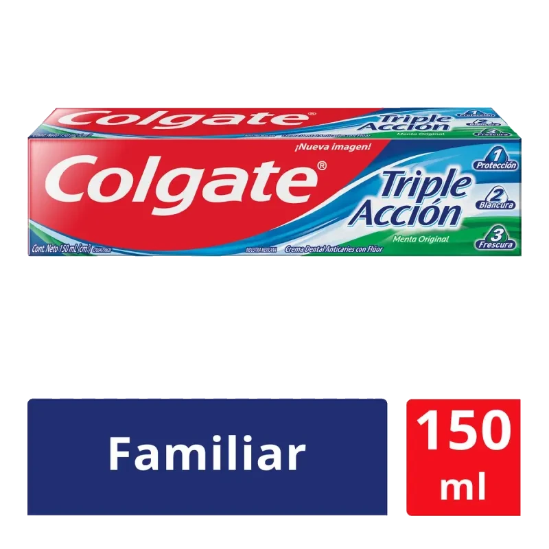 C D COLGATE TRIPLE ACC 150ML