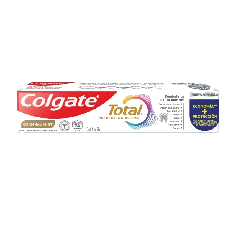 Colgate Crema Dental Total 12 Original Mint 50 ml