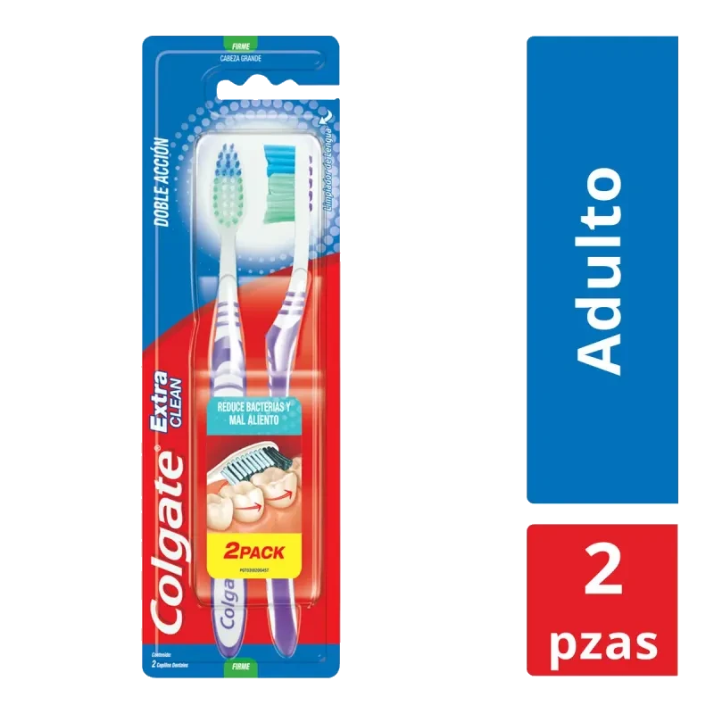 CEPILLO DENTAL COLGATE EXTRA-CLEAN 2X1 *CLT*