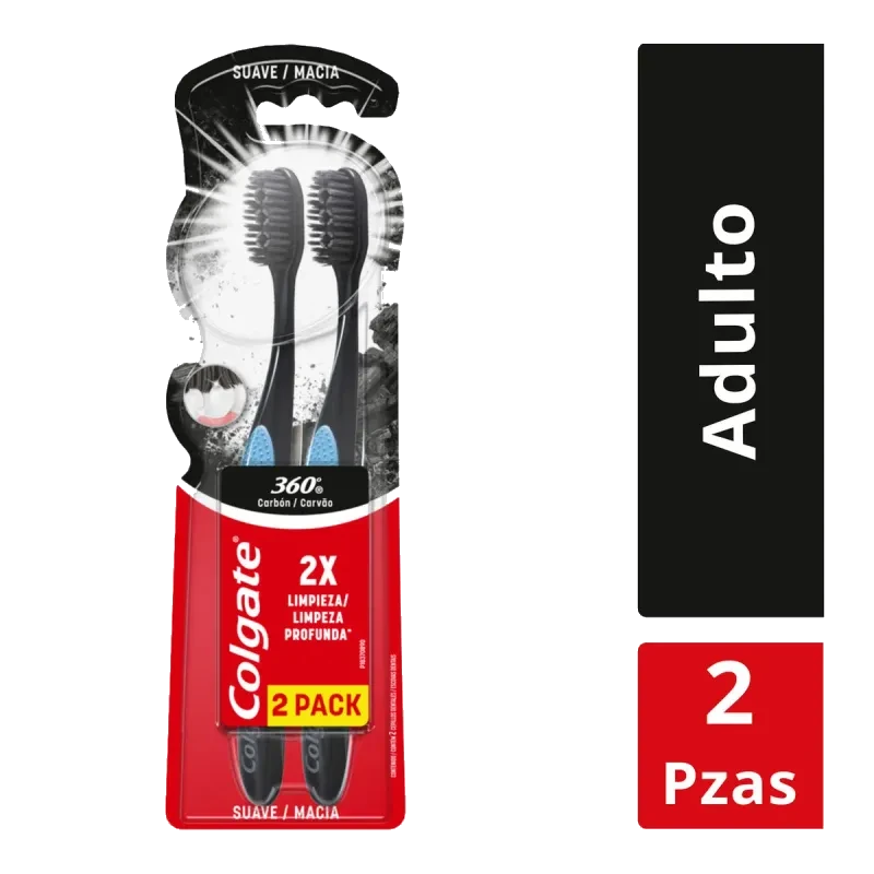 CEP DENT COLGATE 360 BLACK 2X1